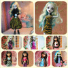 Original Clothing Suits For Monster High Dolls 30Pcs= Dresses + Shoes + Bags + Hangers Fashion Doll Set
