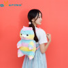 1Pc 40cm Anime Rainbow Alpaca Kawaii Plush Backpack Colorful Llama Doll Kids Toys Children Birthday Gift