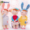 Metoo Doll Stuffed Toys Plush Animals Soft Kids Baby Toys for Girls Children Boys Birthday Gift Kawaii Cartoon Hot Angela Rabbit