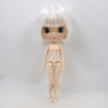 factory blyth doll 150BL136 white hair white skin joint body translucent face 1/6 30cm