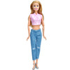 Barbie clothes barbie accessories Fashion casual Sling Hole Jeans Suit For Dolls Beautiful Barbie Clothes as gifts for girl 