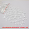  1/6 blyth doll glass eyechips high quality pupils with transparent color suitable for 30cm Blyth doll