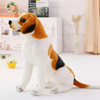 lovely squatting beagle dog plush toy birthday gift t0622