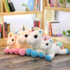 Stuffed Animal Baby Dolls Kawaii Cartoon Rainbow Unicorn Plush toys Kids Present Toys Children Baby Birthday Gift 