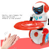 Intelligent Programming LED Light Dancing Humanoid Robot remote control Robot sing/dance balance robot electronic toys dog