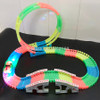 Magic Twister flexible Track 360 stunt Loop Racetrack That Can Bend,Flex and Glow DIY Assembly Luminous Track with LED Race car