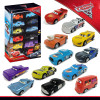 12 Piece Plastic Disney Pixar Cars 3 Model Car Toys Gift Box Set Lightning McQueen Storm Jackson Car Toy Boy Christmas Present