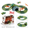 2018 New Magical track Set DIY Flex Racing track funny Dinosaur Jurassic Park  Creative Gift Educational toys for children D30