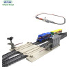 akitoo 1028 Electric light rail car set the audience 335cm simulation train station model toys early education toys gift