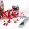 Disney Pixar Cars 3 Lightning Mcqueen Mater Sheriff Track Parking Lot Plastic Diecasts Toys Model Car Toys Childrens Gifts