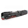 One Size Steam Train Diesel Locomotive Alloy Model toy cars Pull Back Sound Light Model toys for children