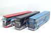 High quality 1:32 alloy pull back bus model high simitation Double sightseeing bus flash toy vehicle kids toys