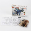 TAIHONGYU 8pcs/set 4D Figure Plastic Aircraft Model Air Fighter Aero Puzzle Plane Kits Toy Gift