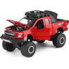 New 1:32 Ford Raptor F150 Pickup Truck Metal Toy Cars Model With Music Flashing Sound For Boys Birthday Gifts 