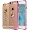 Rhinestone Silicone Case For iPhone 6 6S Plus 6 S Cases TOMKAS Glitter Cute Luxury 3D Diamond Cover For iPhone 6 6S Cases Coque