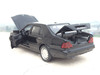 High simulation 1:32 Scale 1993 Classic W140 Alloy Diecast Model Car With Pull Back Light Sound Toys Collection