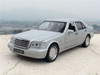 High simulation 1:32 Scale 1993 Classic W140 Alloy Diecast Model Car With Pull Back Light Sound Toys Collection