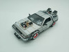 1:24 Diecast Model Car DMC 12 Delorean Time Machine Back To The Future Metal Toy Car Classic Car For Kid Toys Gift Collection