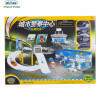 akitoo 1078 large 67*65*27CM Children City Police Center parking helicopter car toy set good quality early education toys set