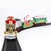 Classic Toys for children Electric Rail Car Railway Vehicles with Sound&amp;Light Electric car with Railway for Christmas Decoration