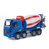 1:50 Car Large Engineering Cement Mixer Truck Model Concrete Car Sound Light Educational Collection Toy Children Birthday Gift