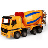 1:50 Car Large Engineering Cement Mixer Truck Model Concrete Car Sound Light Educational Collection Toy Children Birthday Gift