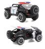 1/32 Scale Hummer Police Diecast Vehicles Model Car Toys With Openable Doors Pull Back Light Music For Boys Birthday Gift 