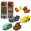 Disney Pixar Cars 3 1:55 McQueen Cruz Ramirez Mater Diecast Metal Alloy Model Toy Cars Pixar Cars 3 Mini Toys For Kids 4Pcs/Set