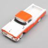 1 43 Scale small retro 1957 FORD RANCHERO metal die casting pick up truck Van car engine model Free toys Collectible for adults