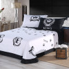 Svetanya Royal Bedding set Print Bedlinen Double Single Queen King Size 100% Cotton Black&amp;White Series