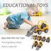 6 Types Diecast mini alloy construction vehicle Engineering Car Dump-car Dump Truck Model Classic Toy For Kid Birthday Gift