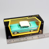 Children's 1/43 Scale Brand Antique 1957 Chevrolet Bel Air coupe sedan metal diecast autoart cars Van models toys replica Green