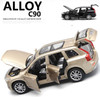 New 1:32 Scale Volvo XC90 Diecast Car Model With Openable Doors Pull Back Function Music Light Kids Toy Gifts 