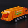 R 1:64 Garbage Truck Model Alloy Car Toy Sanitation Truck Garbage Bin Children's Favorite Toys Holiday Gift Toy Vehicles Kids