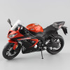 1:12 scale mini Kawasaki Ninja ZX-6R Sport bike metal Motorcycle diecast sport road racing model collection car toy for children