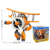 Big!!!15cm ABS Super Wings Deformation Airplane Robot Action Figures Super Wing Transformation toys for children gift Brinquedos 