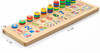 BOHS Children Wooden Montessori Materials Learning To Count Numbers Matching Early Education Teaching Math Toys