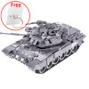 Piececool DIY 3D Metal Puzzle Toy P047S T-90A Tank Model Kits Assembled Metal Craft 3D Puzzles Kids Toys