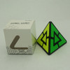 Lefang 2x2 Strange Shape Pyramid Magic Cube Brain Teaser Puzzle Cube Educational Toy