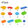 quality educational DIY Construction Marble Race Run Maze Balls Track Building Blocks Colorful Kids Children Block Toys Gifts