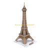 Cubicfun C044h World Famous Architecture Cardboard Mini Eiffel Tower 3d Jigsaw Puzzles