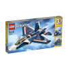 LEGO Creator Blue Power Jet Architecture Building Blocks Model Kit Puzzle Educational Toys For Children LEGC31039