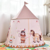 QWZ Toy Tents Adorable Castle Playhouse Space Theme Foldable Little Prince And Princess Tent Sturdy Game House For Children Gift