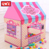 QWZ Kids Toys Tents Kids Play Tent Boy Girl Princess Castle Indoor Outdoor Kids House Play Ball Pit Pool Playhouse for Kids Gift