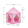 Children Princess Pink Castle Tents Portable Boys Girls Indoor Outdoor Garden Folding Play Tent Lodge Kids Balls Pool Playhouse