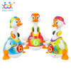 HUILE TOYS 828 Baby Toys Electric Hip Pop Dance Read &amp; Tell Story &amp; Interactive Swing Goose Kids Learning Educational Toys Gifts