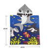 cartoon children cloak towel Microfiber printing hooded girls boys necessary swimming beach towels