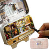Dongzhur High Quality DIY Cottage Box Theater Handmade Building Toy House Assembly Handcraft Villa Model Rabbit 5 Styles