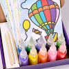 Children's creativity DIY handmade color sand art, creative painting, toys, sandpaper crafts, children's toys, birthday gifts.