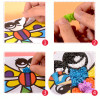 Child 3D DIY Hand Drawing Painting and Imagination Training Toy Stickers Painted Paper Toys Creativity Kit Perfect Kids Gift